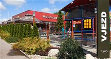 McDonald´s Hradec Králové - návrh zeleně