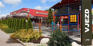 McDonald´s restaurace v Hradci Králové - návrh zeleně